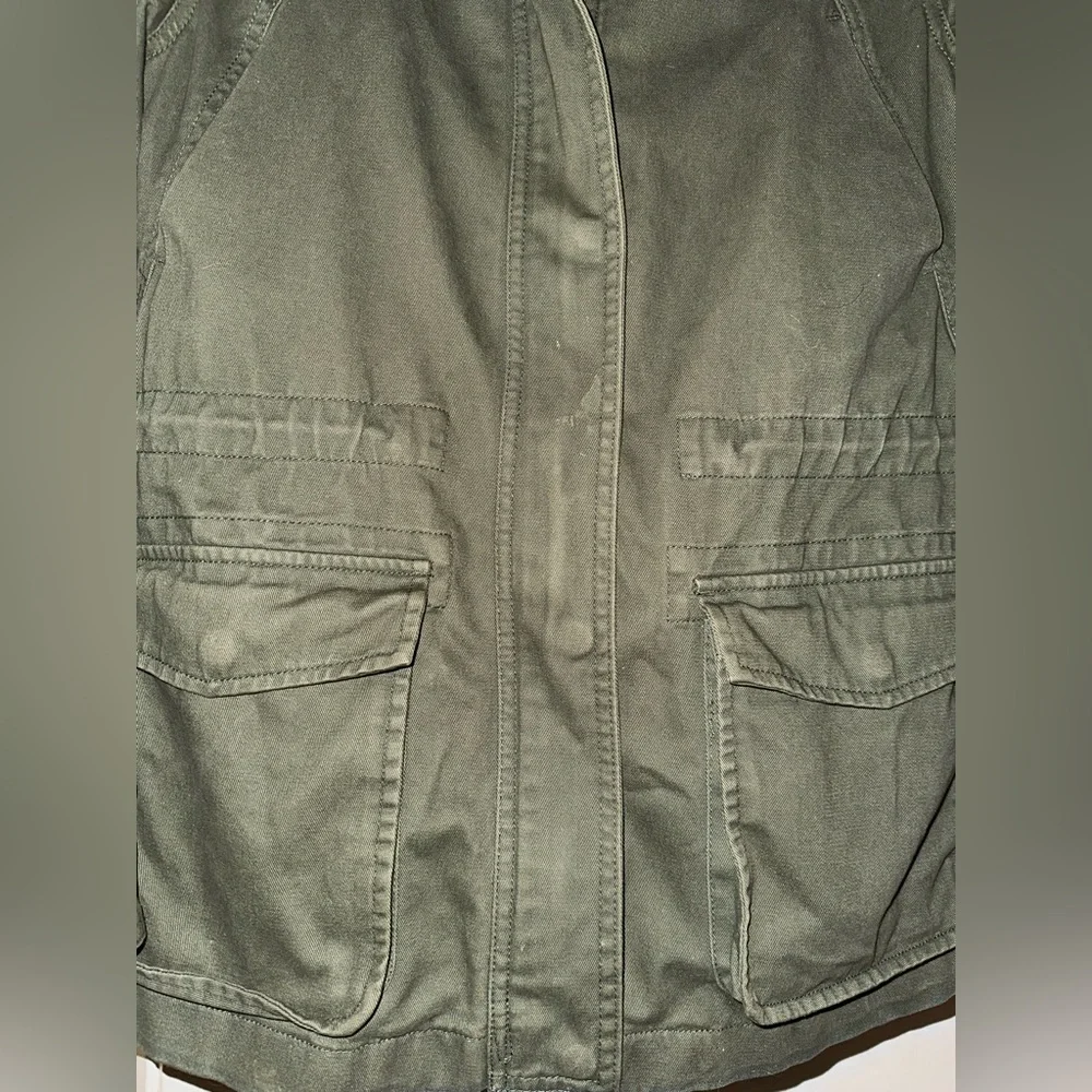Forever 21 Olive Jacket Size S - Picture 13 of 14